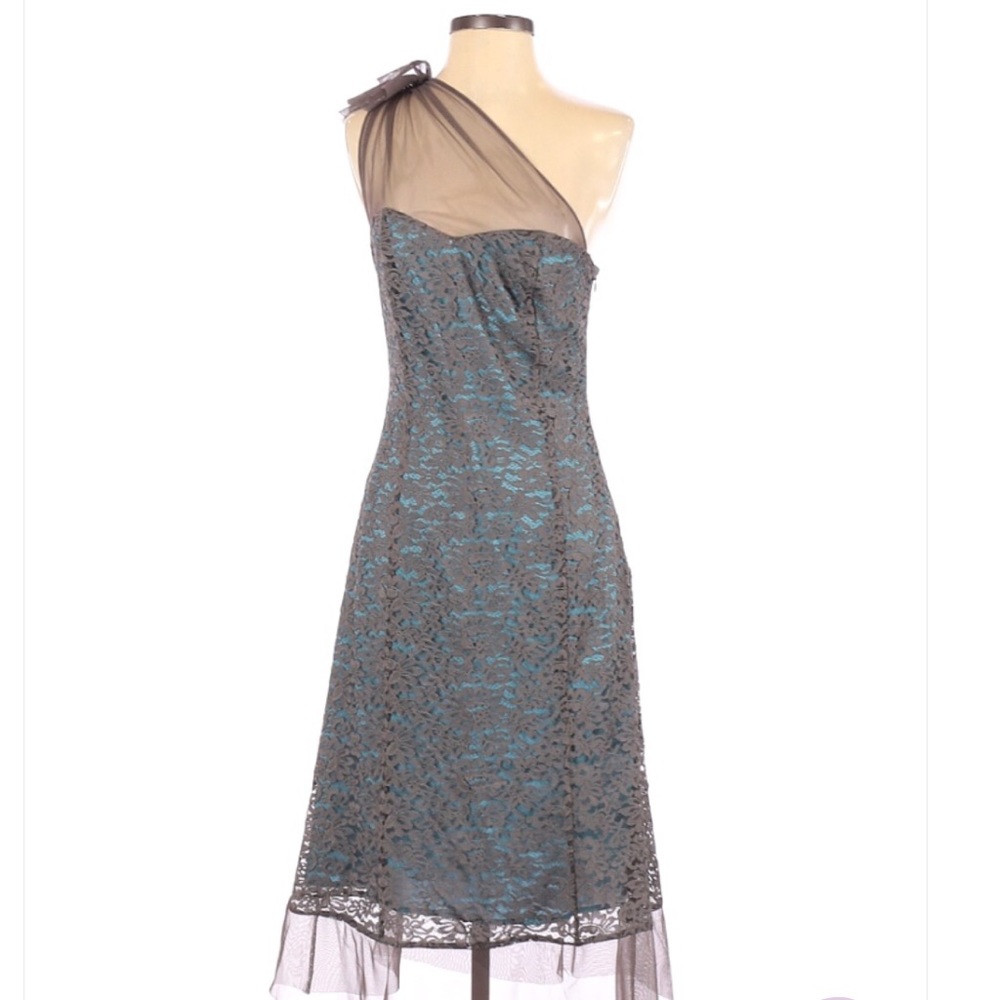 Plenty Frock Tracy Reese Grey Lace Dress